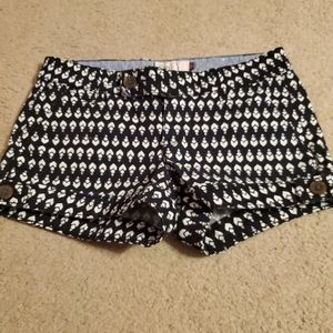 SO tribal shorts size 0